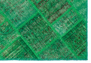 Apex Patchwork Unique Yeşil 22147 120 cm X 180 cm (4)