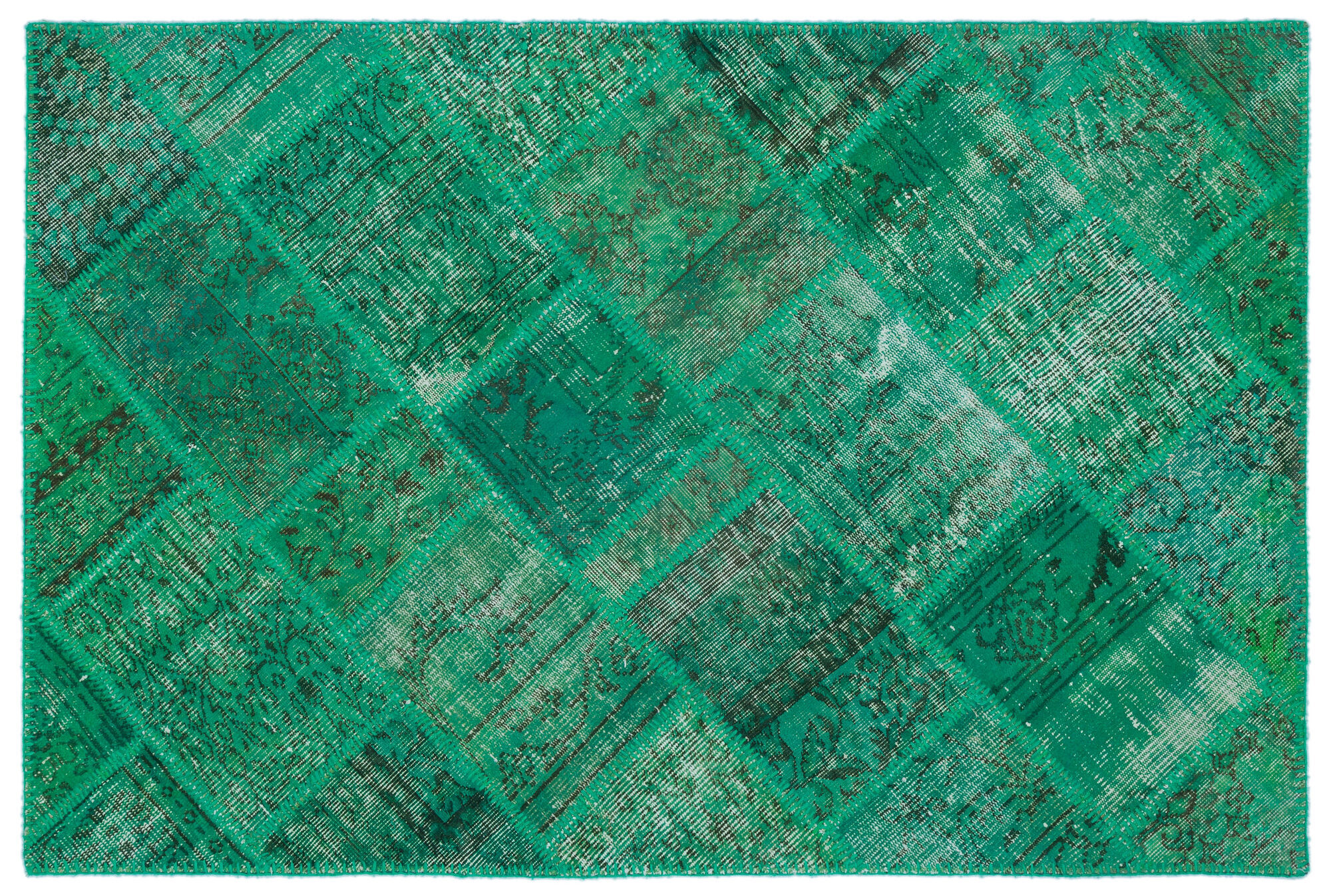 Apex Patchwork Unique Yeşil 22172 120 cm X 180 cm