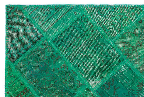 Apex Patchwork Unique Yeşil 22172 120 cm X 180 cm - 5