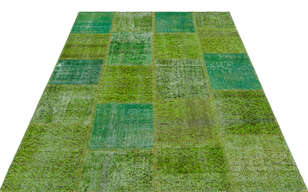 Apex Patchwork Unique Yeşil 24907 160 cm X 230 cm (3)