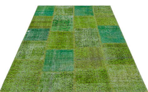 Apex Patchwork Unique Yeşil 24907 160 cm X 230 cm - 3