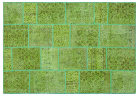 Apex Patchwork Unique Yeşil 24945 160 cm X 230 cm - 1