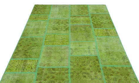 Apex Patchwork Unique Yeşil 24945 160 cm X 230 cm - 3