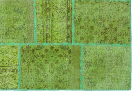 Apex Patchwork Unique Yeşil 24945 160 cm X 230 cm - 4