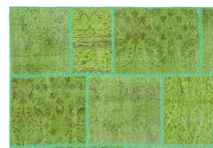 Apex Patchwork Unique Yeşil 24945 160 cm X 230 cm (5)
