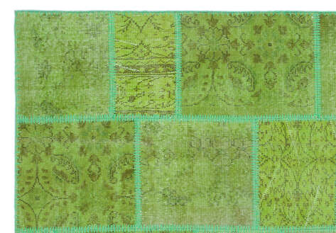 Apex Patchwork Unique Yeşil 24945 160 cm X 230 cm - 5