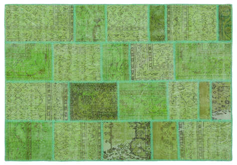 Apex Patchwork Unique Yeşil 24948 160 cm X 230 cm - 1