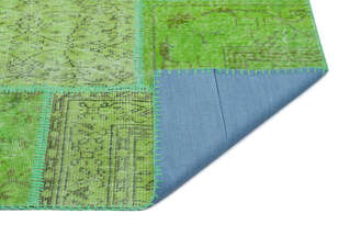Apex Patchwork Unique Yeşil 24948 160 cm X 230 cm (2)