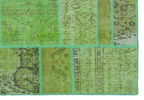 Apex Patchwork Unique Yeşil 24948 160 cm X 230 cm - 4