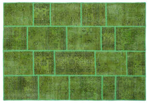 Apex Patchwork Unique Yeşil 24949 160 cm X 230 cm (1)