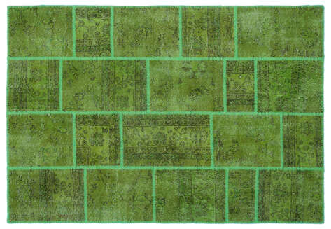 Apex Patchwork Unique Yeşil 24949 160 cm X 230 cm - 1