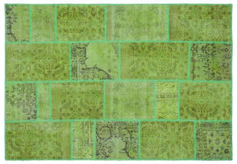 Apex Patchwork Unique Yeşil 24976 160 cm X 230 cm - 1