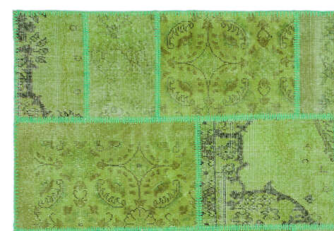 Apex Patchwork Unique Yeşil 24976 160 cm X 230 cm - 5
