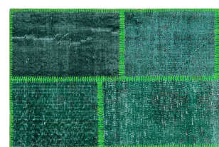 Apex Patchwork Unique Yeşil 26250 120 cm X 180 cm (5)