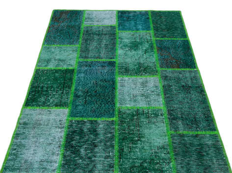 Apex Patchwork Unique Yeşil 26268 120 cm X 180 cm - 3