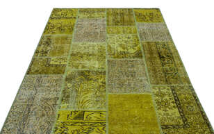 Apex Patchwork Unique Yeşil 26295 160 cm X 230 cm (3)