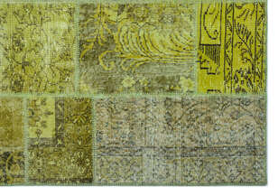 Apex Patchwork Unique Yeşil 26295 160 cm X 230 cm (4)