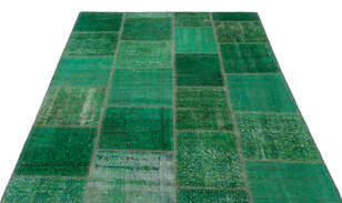 Apex Patchwork Unique Yeşil 26392 160 cm X 221 cm (3)