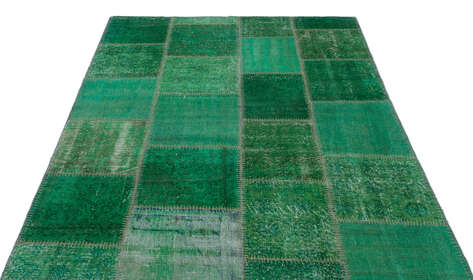 Apex Patchwork Unique Yeşil 26392 160 cm X 221 cm - 3