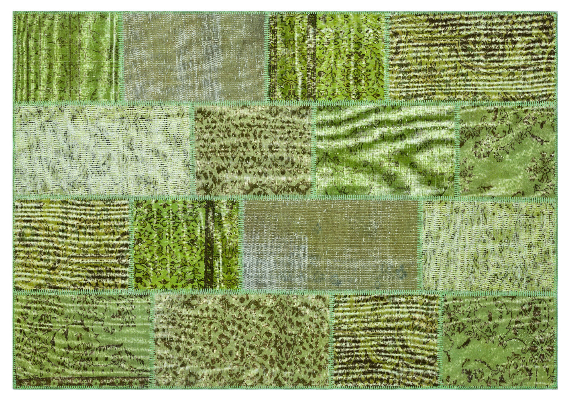Apex Patchwork Unique Yeşil 26422 160 cm X 232 cm