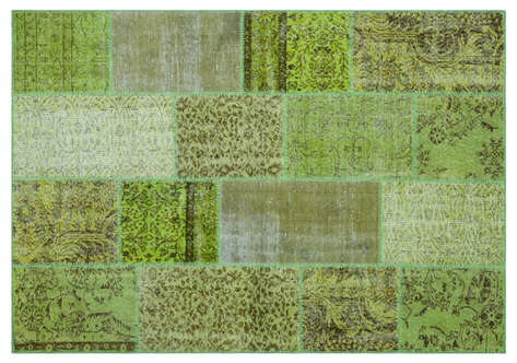 Apex Patchwork Unique Yeşil 26422 160 cm X 232 cm - 1