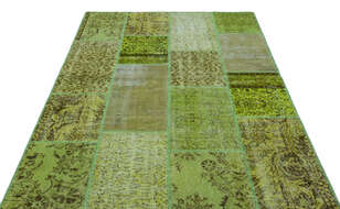 Apex Patchwork Unique Yeşil 26422 160 cm X 232 cm (3)