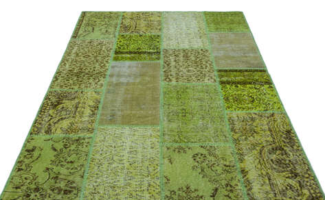 Apex Patchwork Unique Yeşil 26422 160 cm X 232 cm - 3