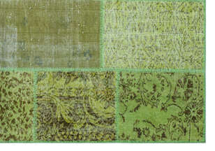 Apex Patchwork Unique Yeşil 26422 160 cm X 232 cm (4)