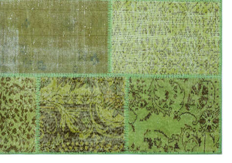 Apex Patchwork Unique Yeşil 26422 160 cm X 232 cm - 4