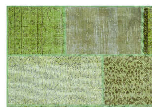 Apex Patchwork Unique Yeşil 26422 160 cm X 232 cm (5)