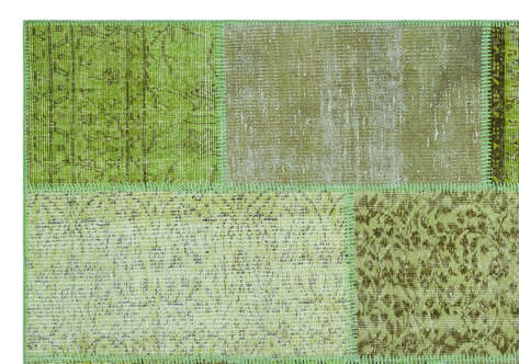 Apex Patchwork Unique Yeşil 26422 160 cm X 232 cm - 5