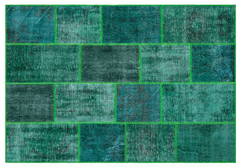 Apex Patchwork Unique Yeşil 26465 160 cm X 230 cm - 1