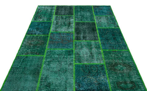 Apex Patchwork Unique Yeşil 26465 160 cm X 230 cm - 3