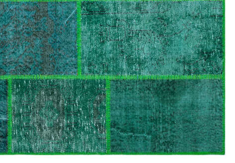 Apex Patchwork Unique Yeşil 26465 160 cm X 230 cm - 4