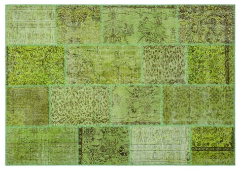 Apex Patchwork Unique Yeşil 26477 160 cm X 230 cm - 1