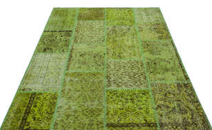 Apex Patchwork Unique Yeşil 26477 160 cm X 230 cm (3)