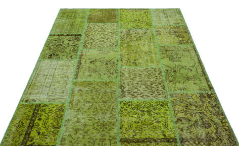 Apex Patchwork Unique Yeşil 26477 160 cm X 230 cm - 3