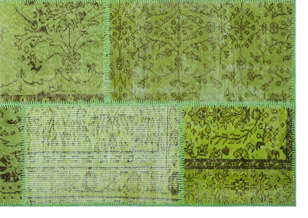 Apex Patchwork Unique Yeşil 26477 160 cm X 230 cm (4)