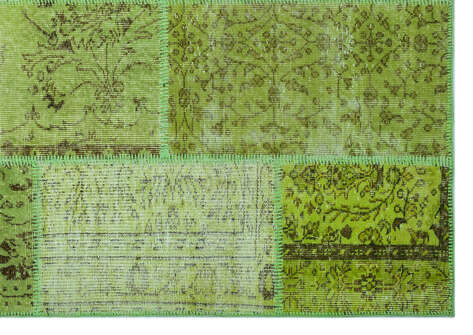Apex Patchwork Unique Yeşil 26477 160 cm X 230 cm - 4