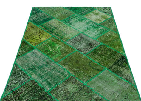 Apex Patchwork Unique Yeşil 26637 120 cm X 180 cm - 3