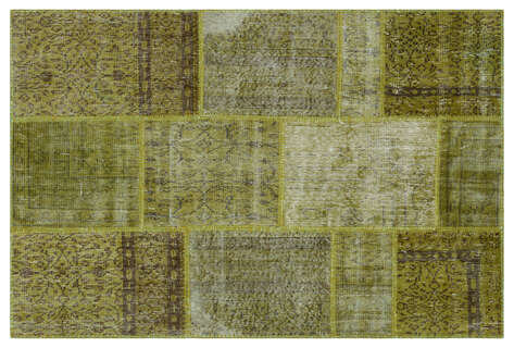 Apex Patchwork Unique Yeşil 31104 120 cm X 180 cm - 1