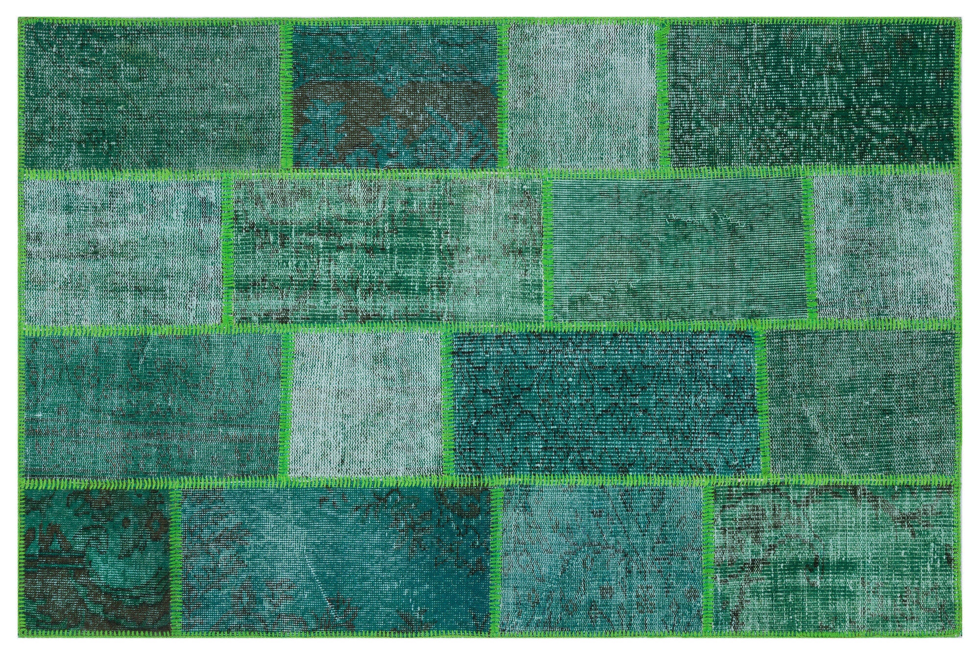 Apex Patchwork Unique Yeşil 31199 120 cm X 180 cm
