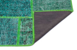 Apex Patchwork Unique Yeşil 31199 120 cm X 180 cm (2)