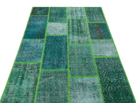 Apex Patchwork Unique Yeşil 31199 120 cm X 180 cm - 3