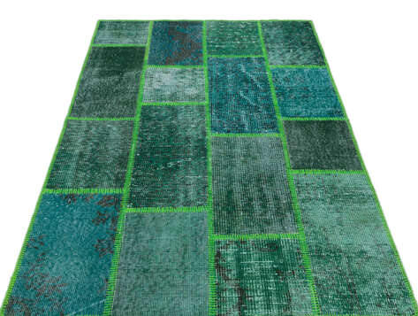 Apex Patchwork Unique Yeşil 31206 120 cm X 180 cm - 3