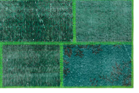Apex Patchwork Unique Yeşil 31206 120 cm X 180 cm - 4
