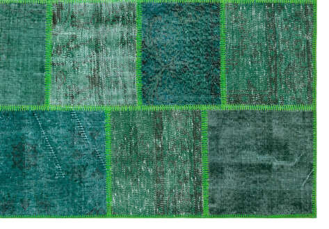 Apex Patchwork Unique Yeşil 31224 160 cm X 230 cm - 4