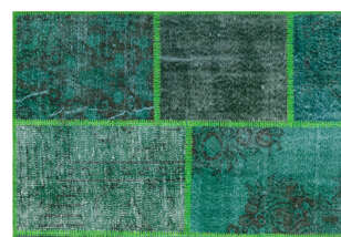 Apex Patchwork Unique Yeşil 31224 160 cm X 230 cm (5)