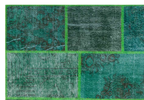 Apex Patchwork Unique Yeşil 31224 160 cm X 230 cm - 5