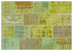 Apex Patchwork Unique Yeşil 31273 160 cm X 230 cm (1)